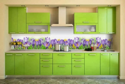 Фартук кухонный закаленное стекло